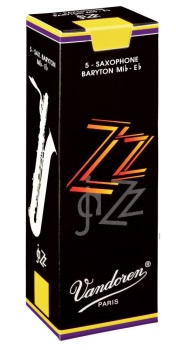 VDBSZZ2 Vandoren ZZ Bari Saxophone Reeds, Strength 2, 5pk