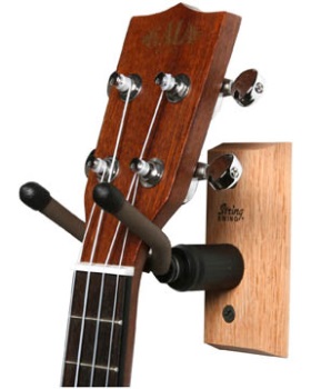 String Swing CC01UK Hardwood Home & Studio Ukulele / Mandolin Hanger