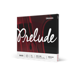 D'Addario Bow J61034M D'Addario Prelude Bass String Set, 3/4 Scale, Medium Tension