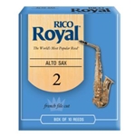 Rico Royal RRAS Royal by D'Addario Alto Sax Reeds, 10-pack