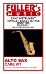 Superslick ASCK Alto Saxophone Care Kit