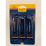 Vandoren VDCLC Bb Clarinet Reeds, 3 Card