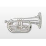 Yamaha YBH301MS Marching Bari Horn Silver Plated