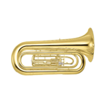 Yamaha YBB201MWC Marching Tuba; key of BBb; full size marching convertible model with concert and marching leadpipesd