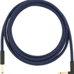 Fender 0990910073 10' Angled Festival Instrument Cable, Pure Hemp, Blue Dream