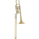 Bach 50B2O Bass Trombone "Stradivarius" -  Open Wrap, Dependent double rotor system, .562" bore