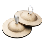 Zildjian P0771 Finger Cymbals--Thick