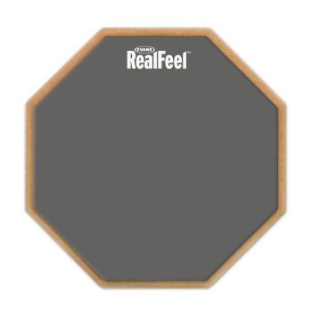 Real Feel RF6D RealFeel by Evans 2-Sided Practice Pad, 6 Inch