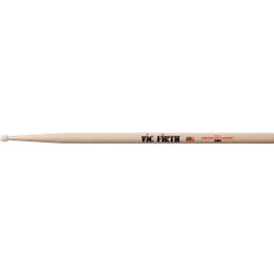 Vic Firth 2BN_78666 2B American Hickory Drumsticks; Nylon Tip