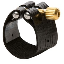 Rovner S3RL Leather Bass Clarinet Ligature and Mouthpiece Cap