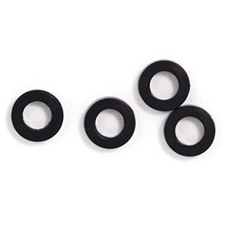 Gibraltar SCSSW Tension Rod Washers Black, 12 Pack