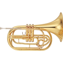 Yamaha YHR302M Marching French Horn; key of Bb