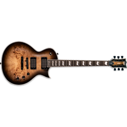 LTD LEC1000BPBLKNB EC-1000 Single Cut Guitar w/ Seymour Duncan's; Black Natural Burst